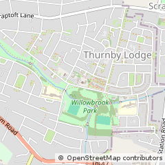Map of Leicester