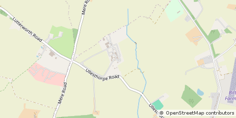 Map of Lutterworth, Leicestershire