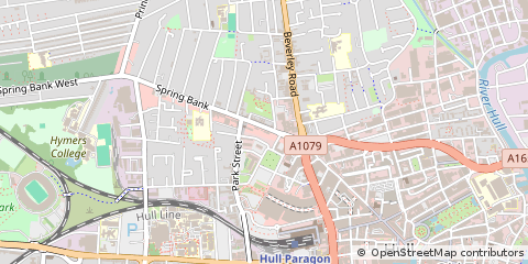 Map of Hull