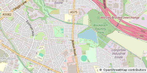 Map of Manchester