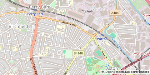 Map of Birmingham