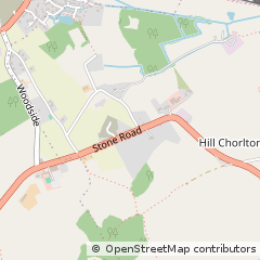 Map of Newcastle, Staffordshire