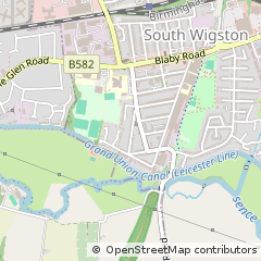 Map of Wigston