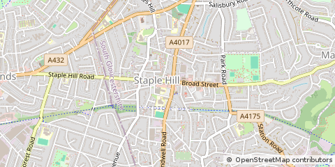 Map of Bristol