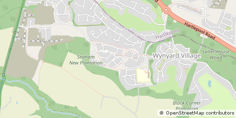 Map of Billingham