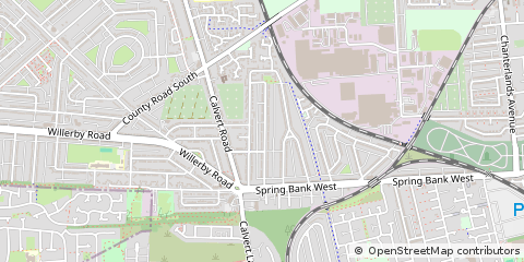 Map of Hull