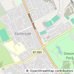 Map of Middlesbrough, North Yorkshire
