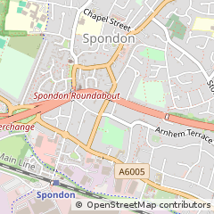 Map of Derby