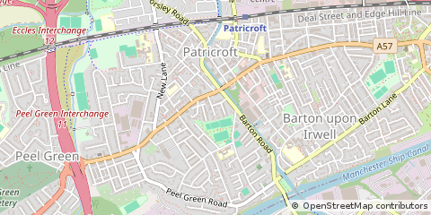 Map of Manchester