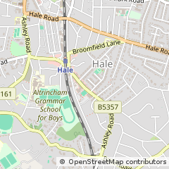 Map of Altrincham