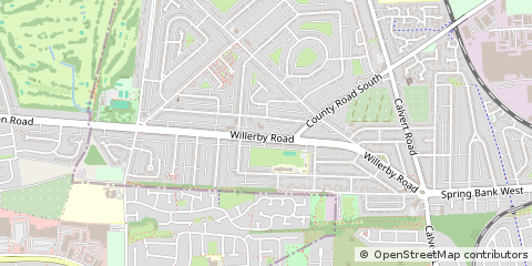 Map of East Yorkshire