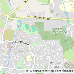 Map of Bracknell