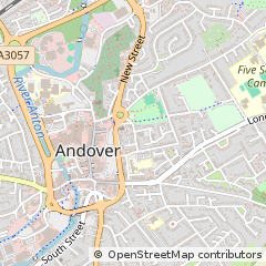 Map of Andover, Middlesex