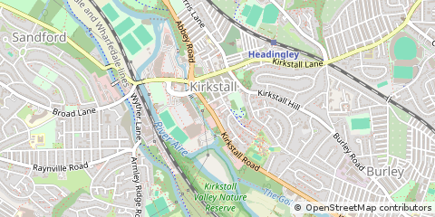 Map of Leeds