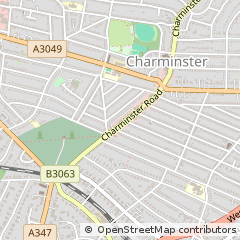 Map of Bournemouth