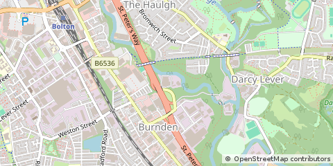 Map of Bolton