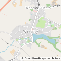 Map of NR Sandbach, Cheshire