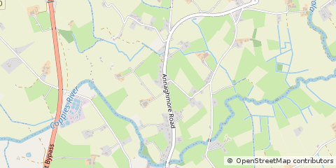 Map of Magherafelt