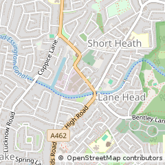 Map of Willenhall, West Midlands