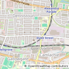 Map of Glasgow