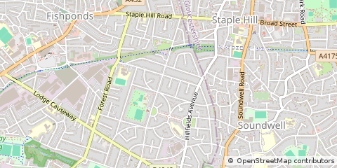 Map of Bristol