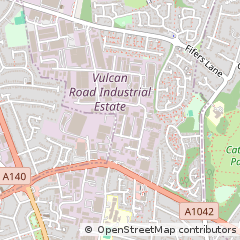 Map of Norwich, Norfolk
