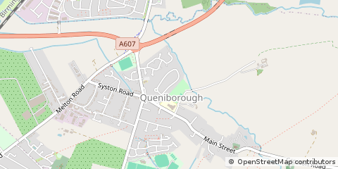 Map of Leicester