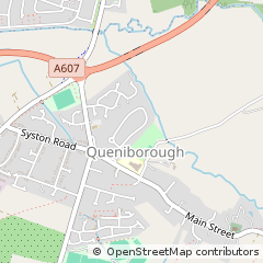 Map of Leicester