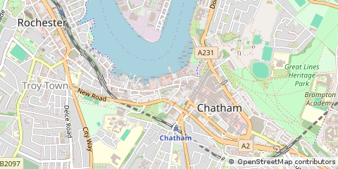 Map of High Street, Kent