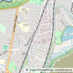 Map of Surrey
