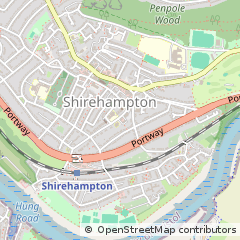 Map of Shirehampton, Bristol