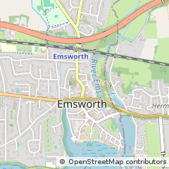 Map of Emsworth, Hampshire