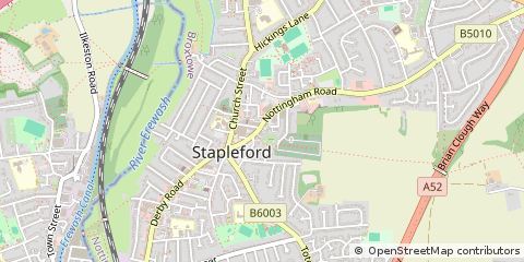 Map of Nottingham