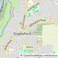 Map of Nottingham