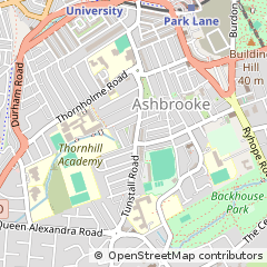 Map of Sunderland