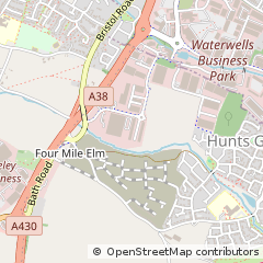 Map of Gloucester, Gloucestershire