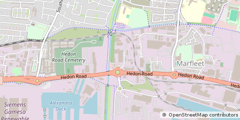 Map of Hull