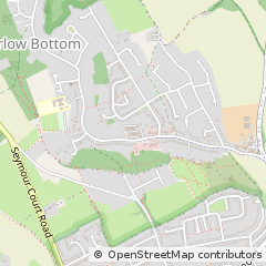 Map of Marlow Bottom, Buckinghamshire