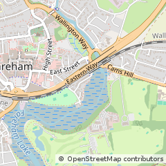 Map of Fareham, Hampshire