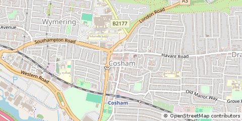Map of Portsmouth, Hampshire