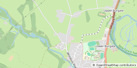 Map of Fordingbridge, Hampshire
