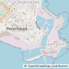 Map of Peterhead