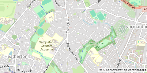 Map of Derby