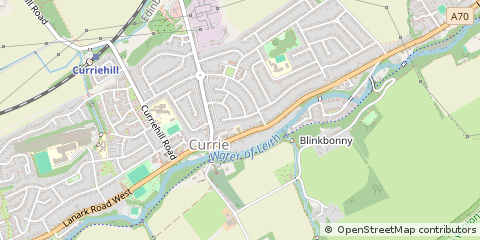 Map of Edinburgh