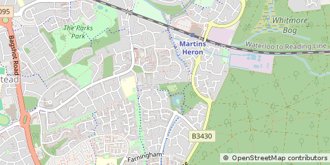Map of Bracknell