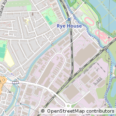 Map of Hoddesdon, Hertfordshire