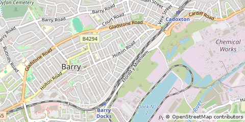 Map of Barry