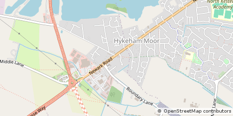 Map of Lincoln