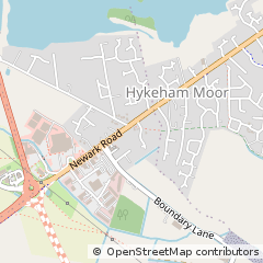 Map of Lincoln