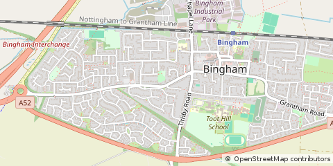 Map of Nottingham